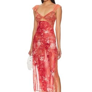 Suddenly Fine Maxi Slip dress